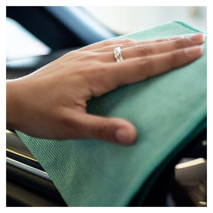 Hi-Tec Interiør Mikrofiberklud, Grøn - 40x40cm