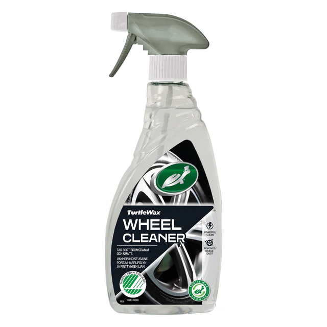 Turtle Wax fælgrens Svanen 500ml flaske med sprøjtehoved til rengøring af bilfælge