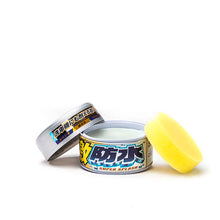 Soft99 Water Block Wax Pearl & Metallic, med åben dåse og svamp