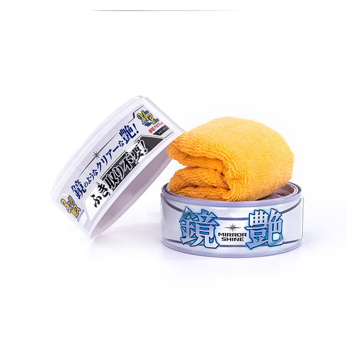 Soft99 Mirror Shine Wax Light 200gr med påføringssvamp