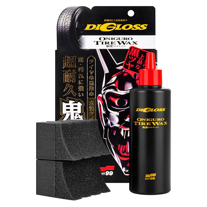 Soft99 Digloss Black Devil Tire Wax 200 ml produktbillede