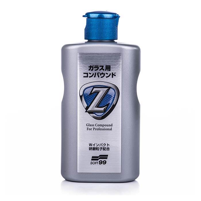 Soft99 Glass Compound Z 100ml flaske, polermiddel til bilruder