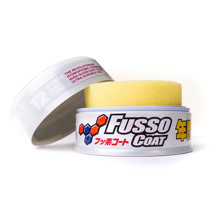 Soft99 Fusso Coat, 12 Måneders Voks Lys - 200g