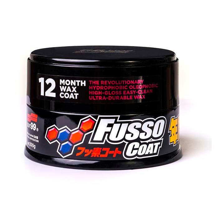 Soft99 Fusso Coat 12 Måneders Voks Mørk
