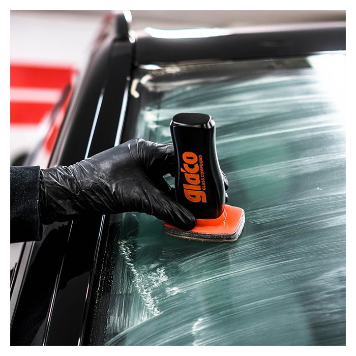 Soft99 Glaco Glass Compound Roll On renser bilrude