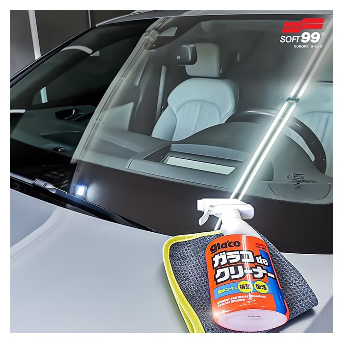 Soft99 Glaco De Cleaner rude rens og coating til bilruder