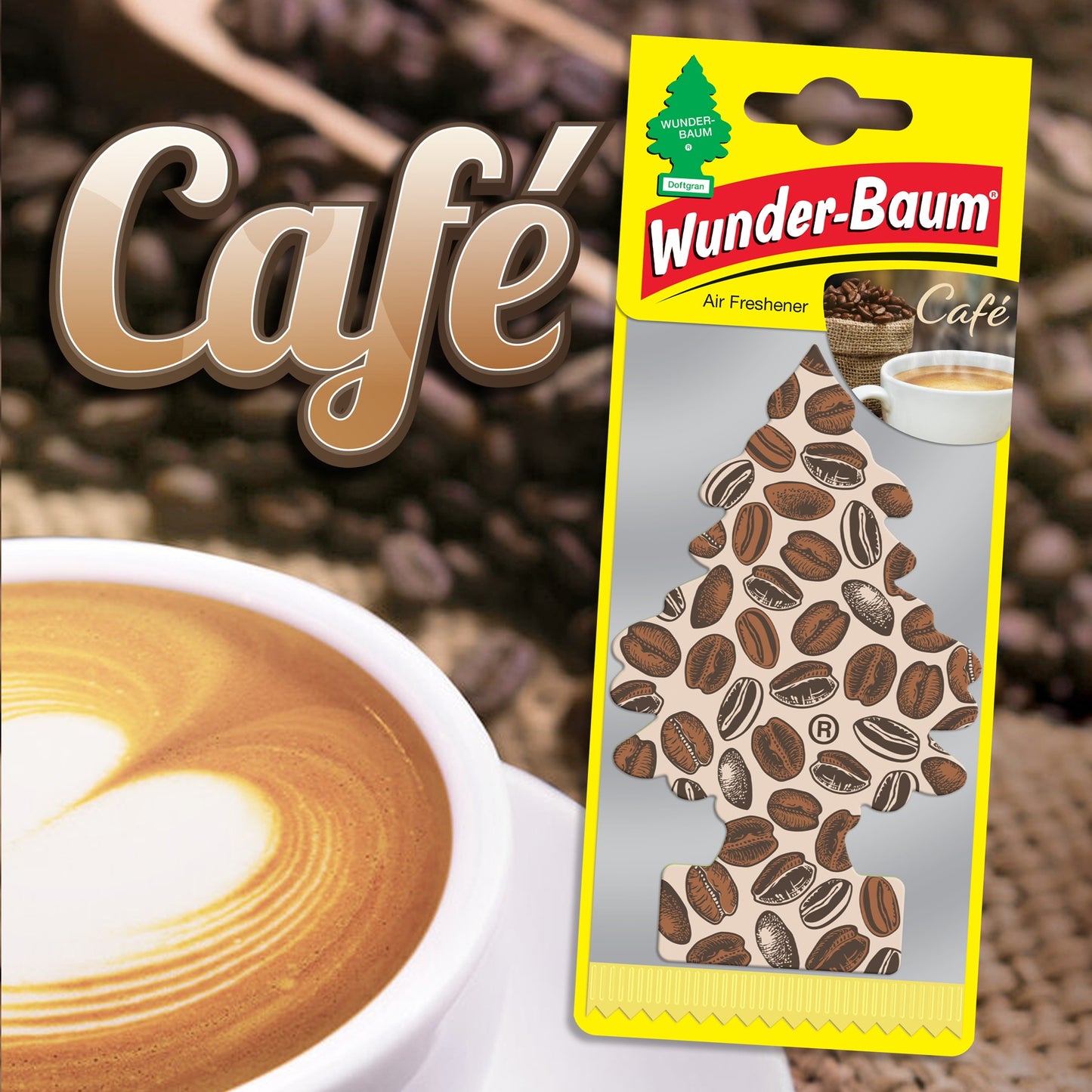 Wunder-Baum Café Freshener - 1pc.
