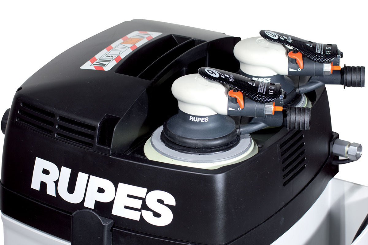 Rupes Professionel industrisrøvsuger model S130PL med holder til slibemaskiner